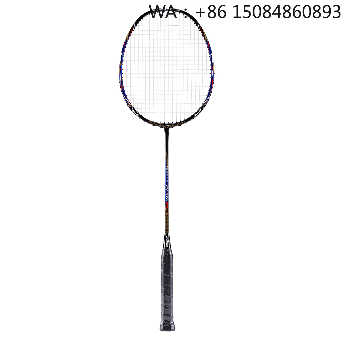 Badminton Materi - G5 grip badmintonracket van carbonfiber, volledig