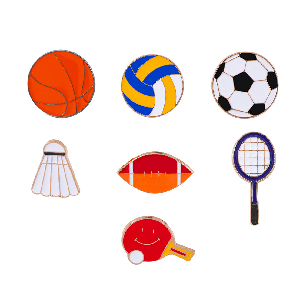 Badminton Anime - 1 Set Cartoon Voetbal Basketbal Badminton