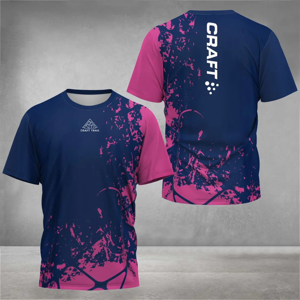 Badminton Aesthetic - Mode Tie-Dye Gedrukt T-shirt Met Ronde